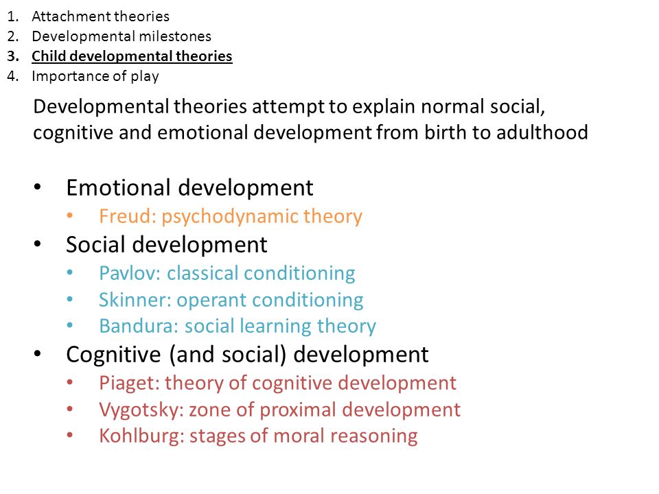 Social-Emotional Development Domain